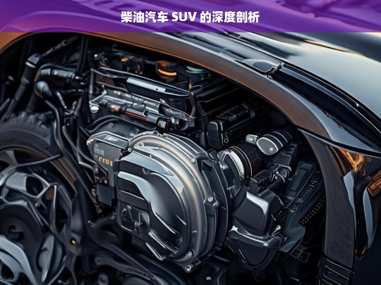 柴油汽车 SUV 的深度剖析